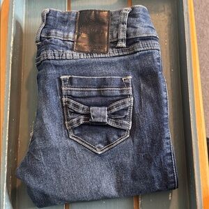 Dark Blue Skinny Jeans for Women